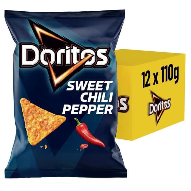 Thumbnail 1 de Doritos Sweet Chili Pepper Tortilla Nachos 12×110g 🧀