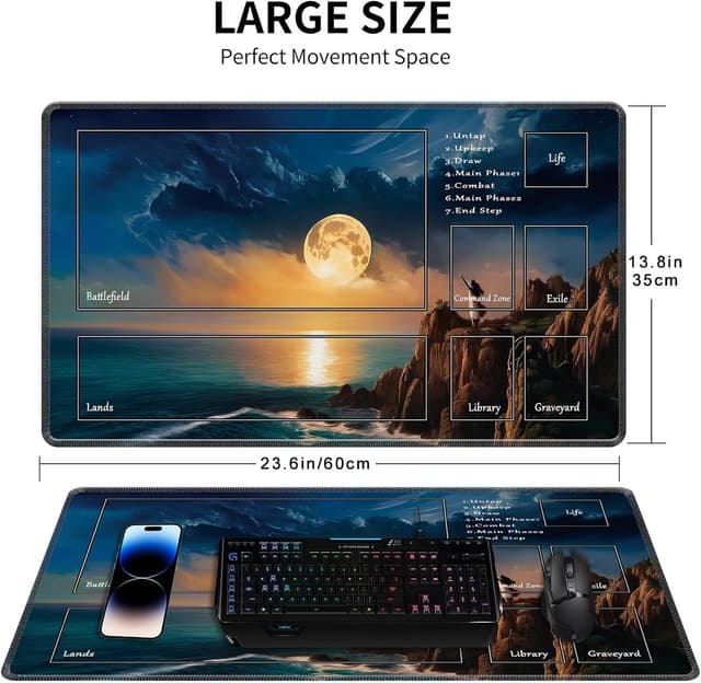 Thumbnail 1 de MTG Tappetino da gioco 24" x 14