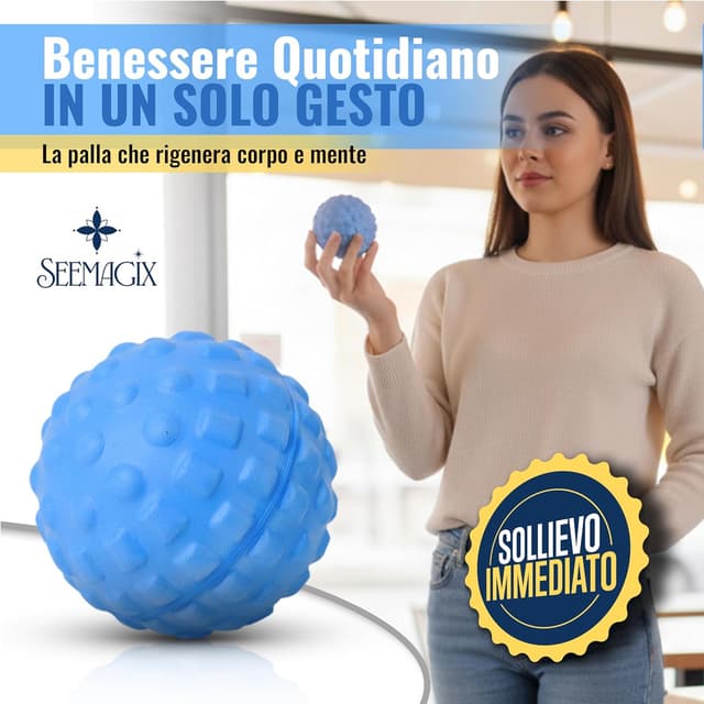 Thumbnail 6 de Generico Seemagix Pallina massaggiante 7 cm 🧘