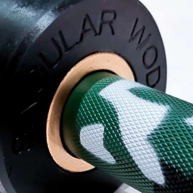 Detalle de SingularWod Barra olímpica 20 kg barra olímpica Camuflaje