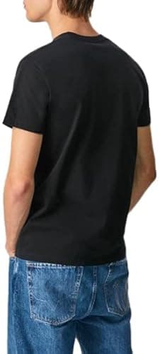 Detalle 2 de Pepe Jeans Pepe-jeans T-shirt regular fit de algodón sostenible con maxi logo