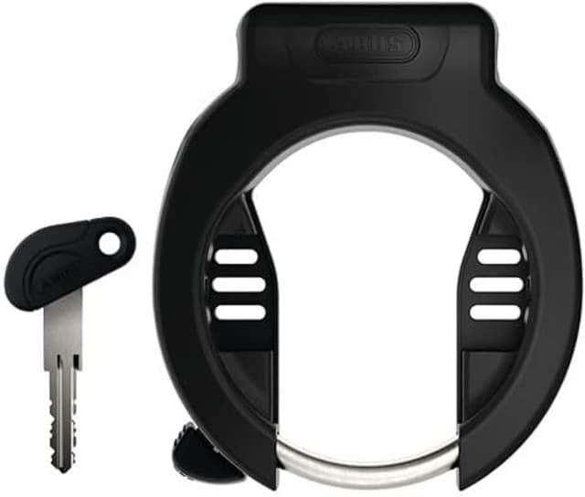 Detalle de ABUS frame lock PRO AMPARO 4750S R frame-mounted bicycle lock (8.5 mm) in black
