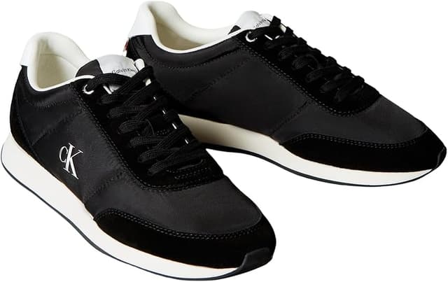 Detalle de Calvin Klein Runner Sneaker Hombre Retro Mix 43