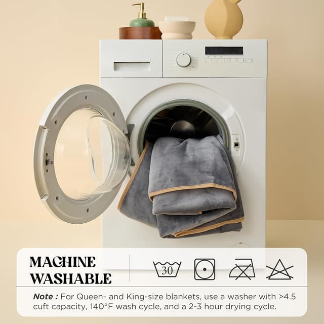 Detalle de LE SURE wasserdichte Hundedecke „Kamel“ (100 x 80 cm) – doppelseitig, waschbar, für Sofa & unterwegs