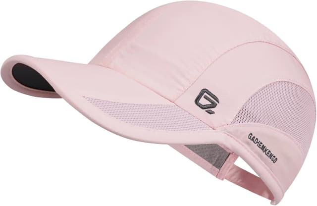 Detalle de GADIEMKENSD Unstructured Quick-Dry Sports Cap – unisex mit UPF 50+ und verstellbarer Passform