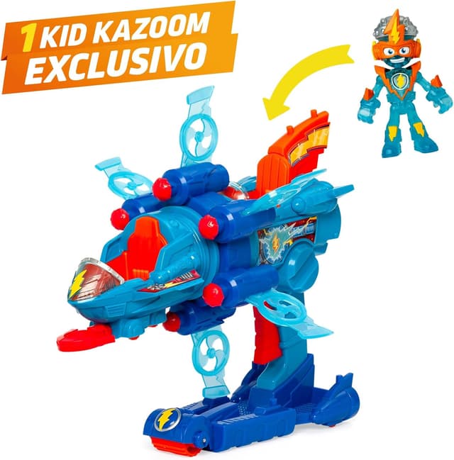 Thumbnail 4 de SUPERTHINGS KAZOOM Power Blaster Jet 6 proyectiles 🚀