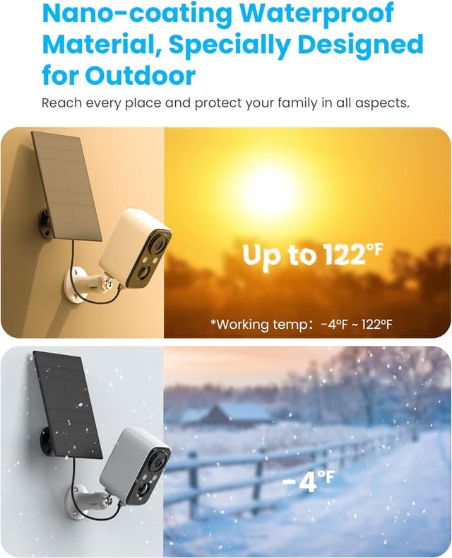 Thumbnail 6 de FOAOOD Telecamera Wi-Fi 5000 mAh