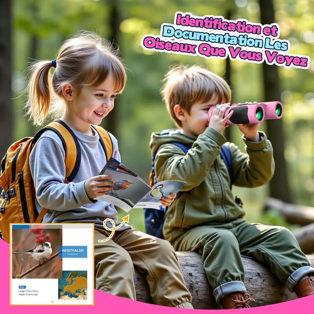 Thumbnail 5 de Kinderfernglas für Mädchen 3–12 Jahre