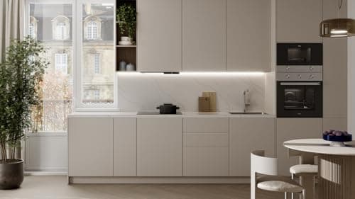 Detalle de Teka NEO HSB 6150 SS: horno multifunción 60 cm con HydroClean ECO y guías telescópicas Plus Extension