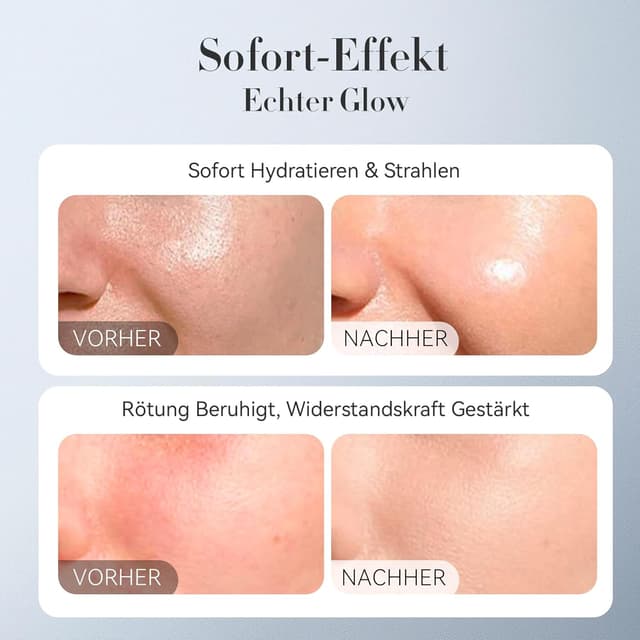 Detalle de Bagavs Collagen Maske Overnight mit Kollagen – Intensive Tuchmaske für straffere Haut, 4 Stück