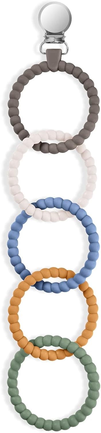 Detalle de Vicloon teething toys 5 links silicone