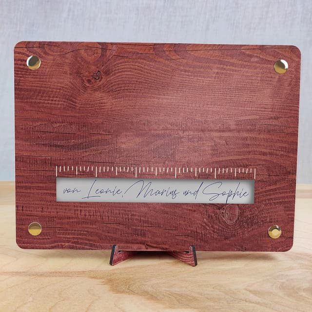 Detalle 2 de Werkzeug XL Geldgeschenk aus Holz 20x15 cm