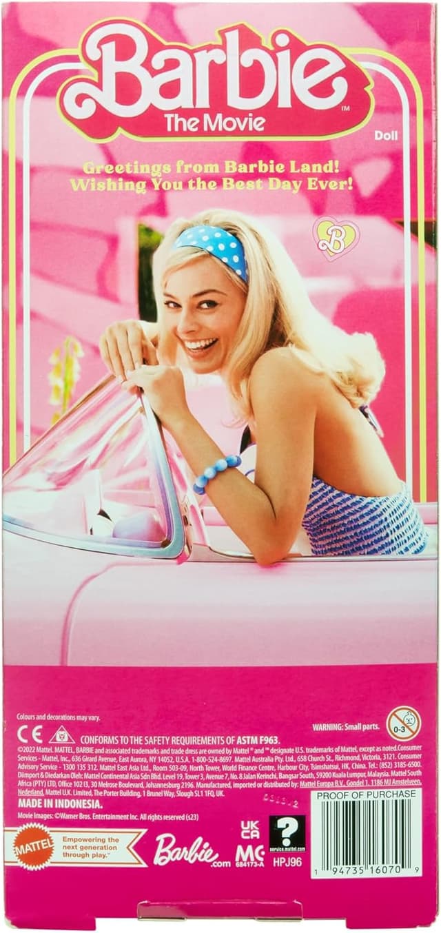 Thumbnail 5 de Barbie The Movie - Muñeca Margot Robbie Vintage 🎀 Coleccionable