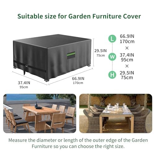 Thumbnail 7 de Housse de table Neuradical 170x95x75 cm 🛋