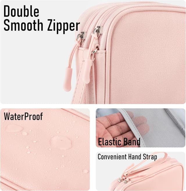 Thumbnail 4 de Arae PU Leather Travel Electronic Organizer 8.3"