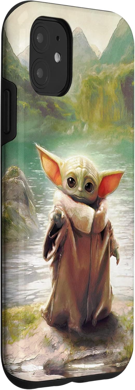 Detalle de Coque iPhone 11 Star Wars Grogu Force