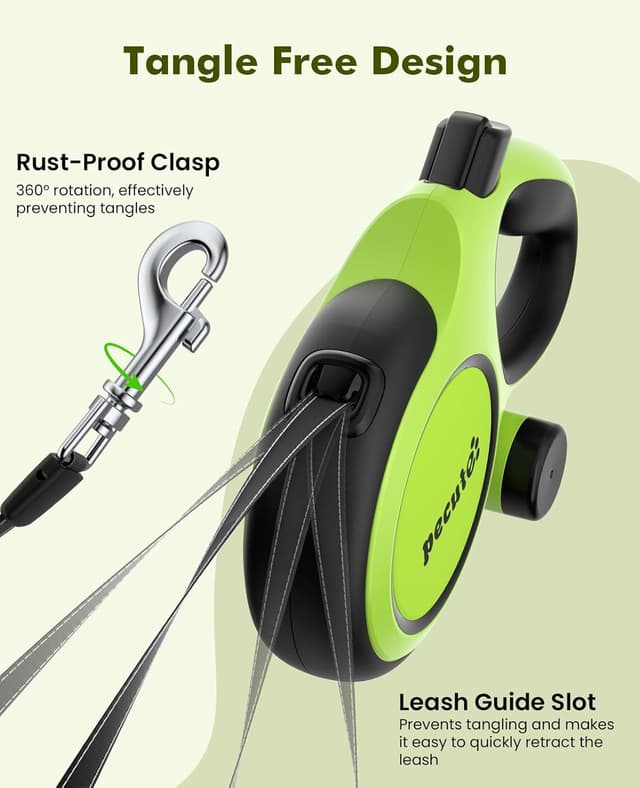 Thumbnail 6 de Pecute retractable dog lead 8m, 360°