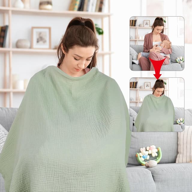 Thumbnail 4 de Cozary Copertura Allattamento 76x110 Verde