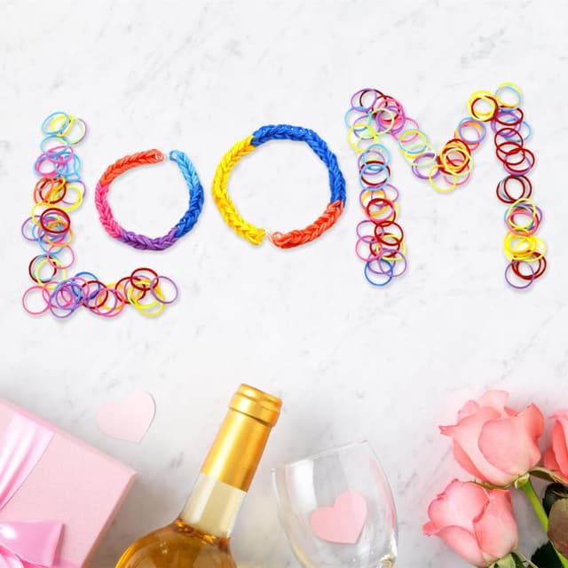 Thumbnail 4 de Jsdoin 2700+ Loom Bands Kit — 30 colours DIY bracelet kit