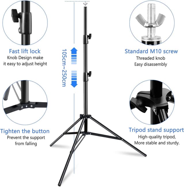 Detalle 2 de MSKIRA Backdrop Stand 2.5x3m