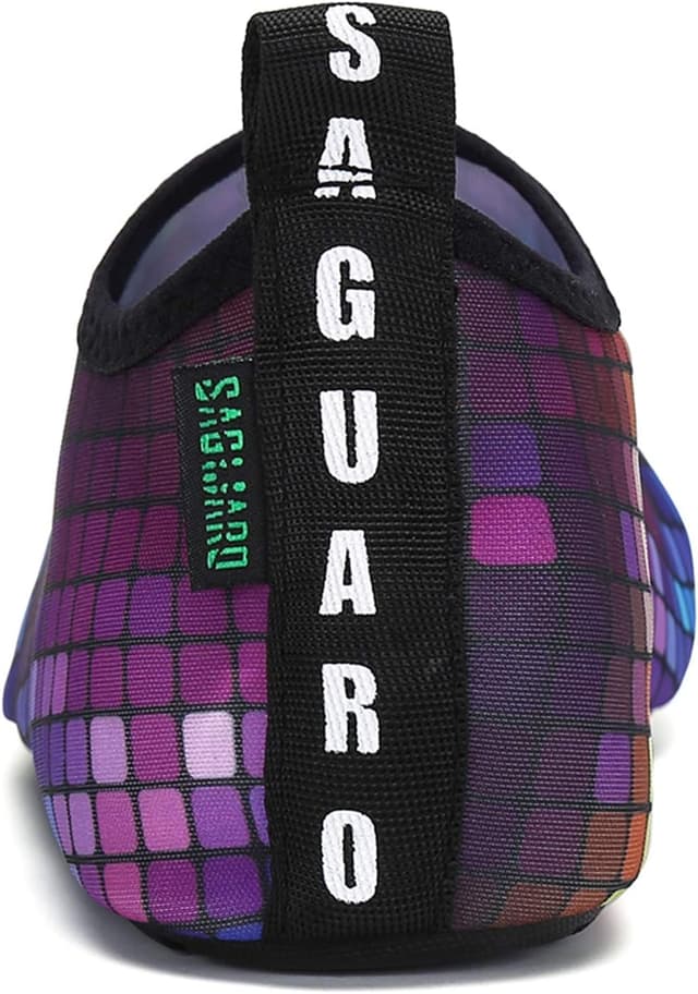 Detalle de SAGUARO Chaussures aquatiques homme/femme pour la plage, tissu à séchage rapide et semelle antidérapante
