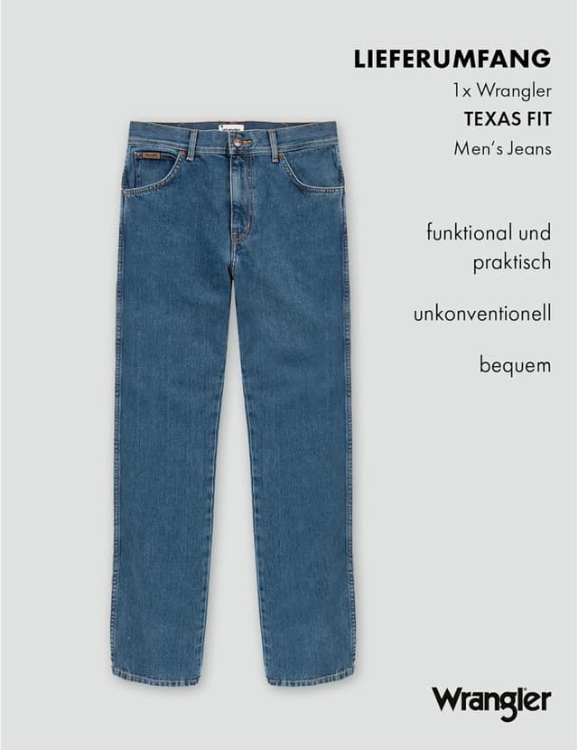 Thumbnail 6 de Wrangler Texas Stretch W121XU13M Jeans Länge 31