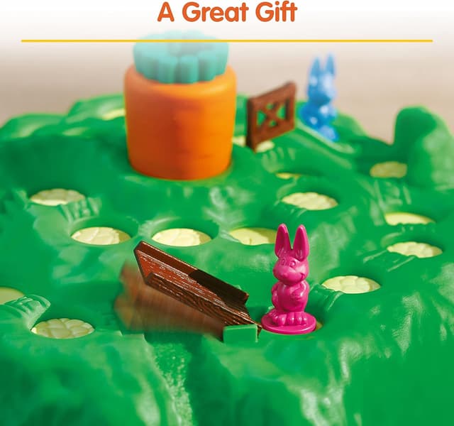 Detalle de Ravensburger Funny Bunny Children’s Game (Age 4+) – 2 to 4 Players