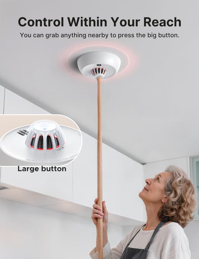 Detalle de X-Sense XH02 heat alarm with 10-year battery