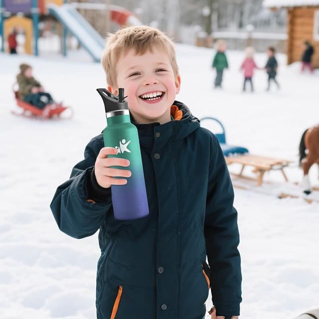 Thumbnail 5 de HoneyHolly botella acero 500 ml, termo agua fría, sin BPA, 12/24h