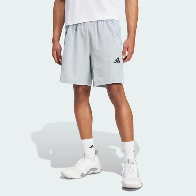 Detalle de adidas Pantalón corto Train Essentials Woven Mélange