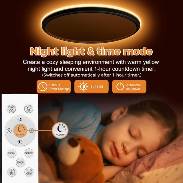 Detalle 2 de slochi LED Deckenleuchte 24W