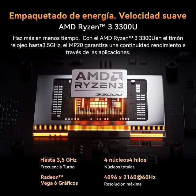 Detalle de Blackview MP20 Mini PC 16GB 512GB SSD