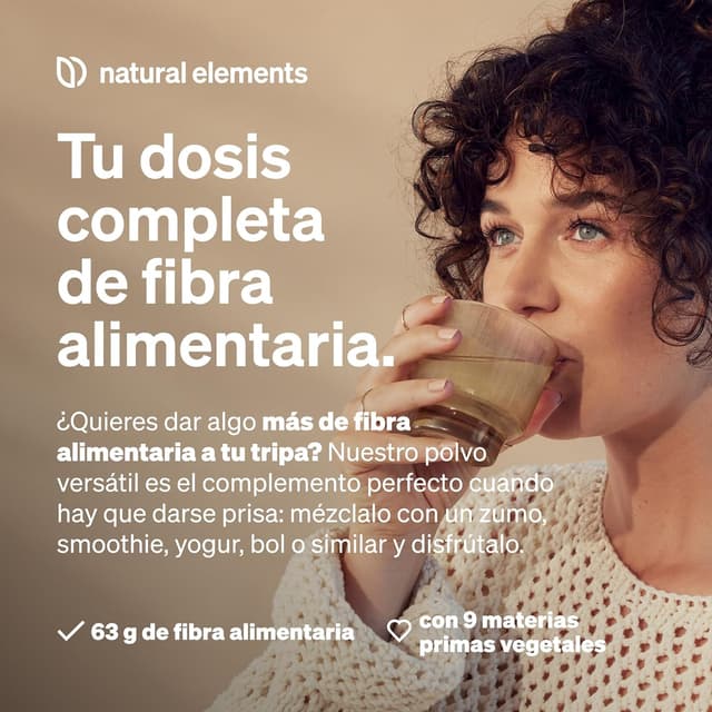 Thumbnail 2 de Mezcla de fibra alimentaria 600g 🌱 - 9 fuentes naturales