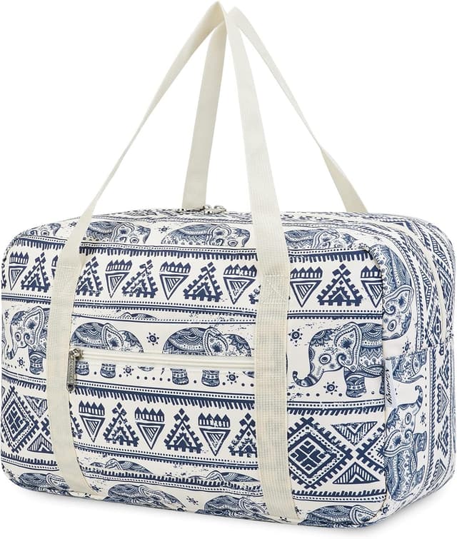 Detalle de Ryanair cabin bag underseat holdall T3201/T3201-style foldable duffel 40x19x25cm (20L) – Elephant