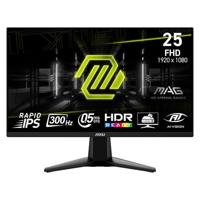 Detalle de MSI MAG 255XF gaming 300 Hz Full HD