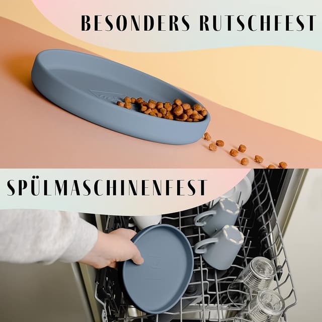 Detalle 2 de ne&no Futternapf für Katzen Flache Futterschale