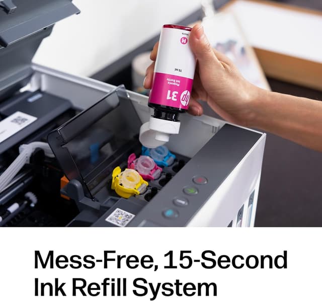 Detalle de HP Smart Tank 5105 All-in-One Wireless Printer (Print, Scan, Copy) – Refillable ink tank