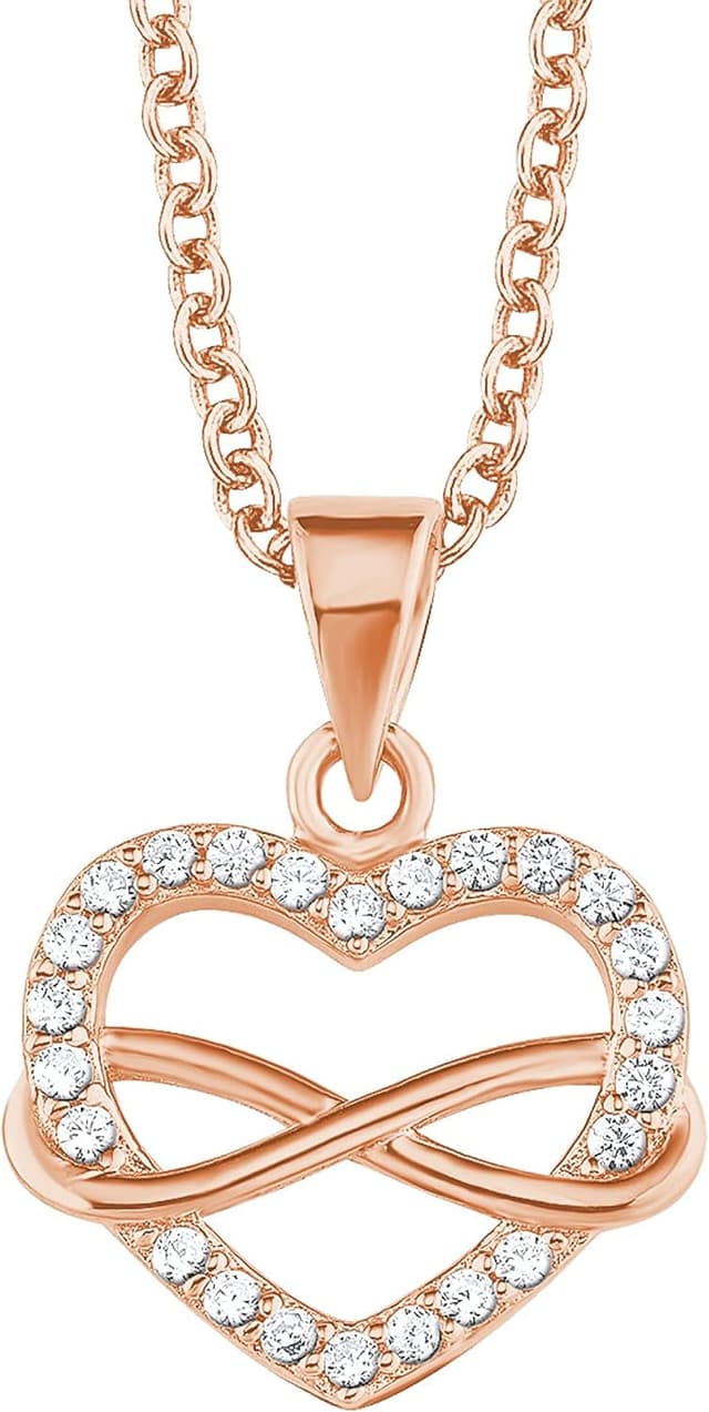 Detalle 2 de s.Oliver Herz Kette 42+3 cm 925 Silber