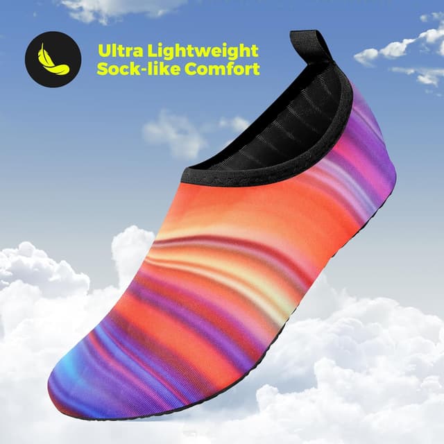 Detalle de JOTO Wasserschuhe für Damen, Herren & Kinder – Quick-Dry Badeschuhe mit rutschfester Sohle