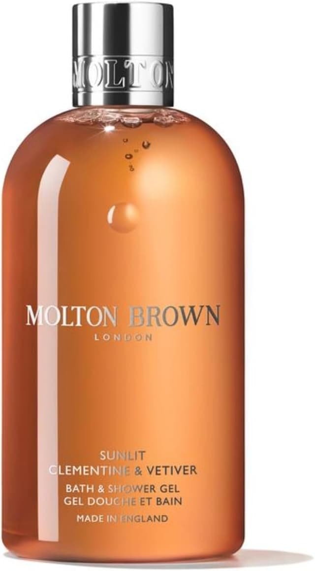 Detalle de Molton Brown Sunlit Clementine & Vetiver Bath & Shower Gel (300 ml)