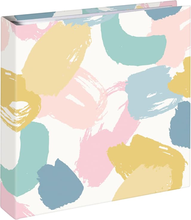 Detalle de Robert Frederick Photo Album (Pastel Design) – hardback keepsake book for 100 photos