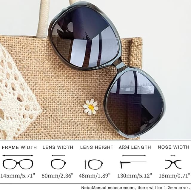 Thumbnail 3 de Joopin Occhiali da Sole Donna Polarizzati UV400 Oversize