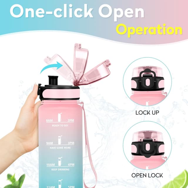 Detalle de JAPORIA Botella Agua 500ml botella infantil