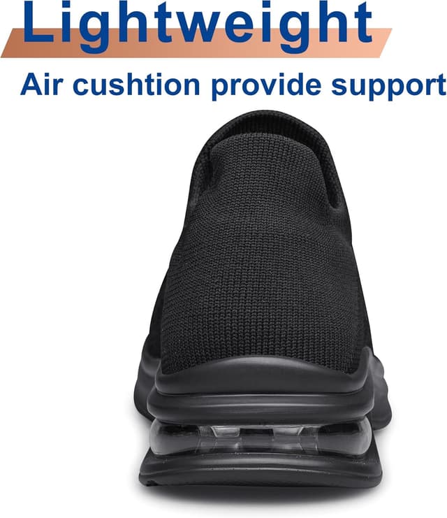 Thumbnail 5 de Womens Slip On Trainers Breathable Walking Shoes