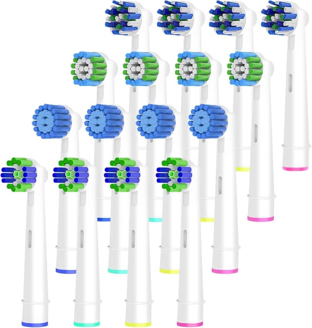 Detalle de Oral B Compatible 16‑count Replacement Brush Heads 🪥