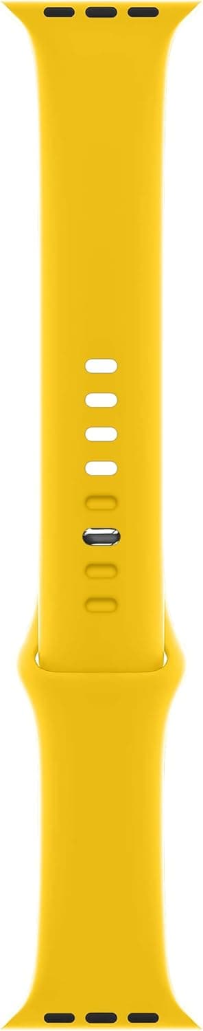 Detalle de Cinturino sport in silicone DONEGANI C1 per Apple Watch (40/41/42/44/45/46/38/49 mm e Ultra 2) con fibbia in acciaio