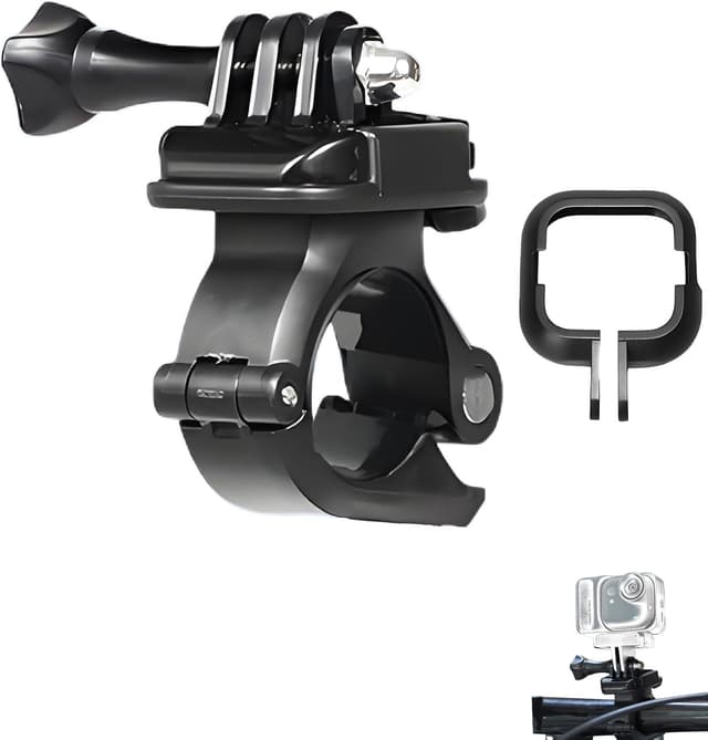 Detalle de Lokyoyo spezielle Fahrradhalterung für Insta.360 GO Ultra (mit Adapterrahmen) – 360° drehbar & rutschfest