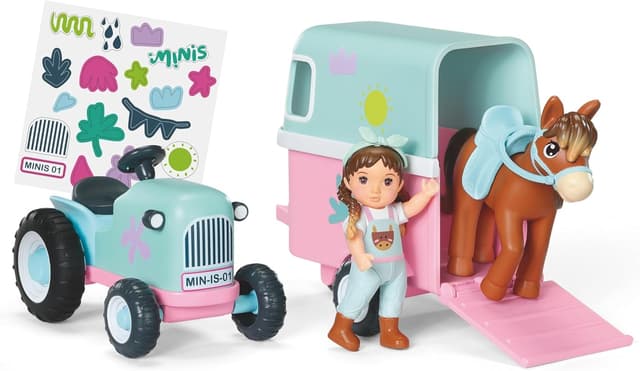 Detalle de Mini remorque Cheval avec Lara BABY born 906279