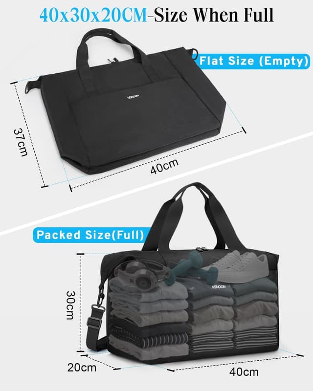 Detalle 2 de VSNOON Cabin Bag 24L for Ryanair 40x30x20