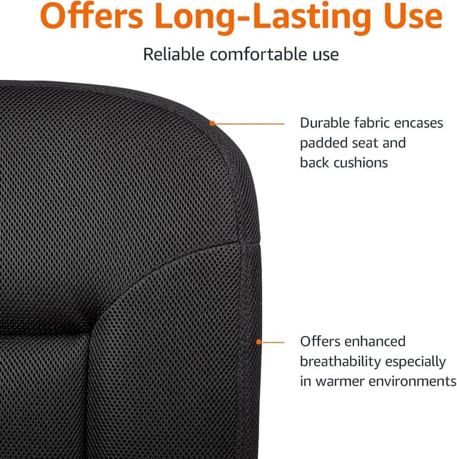 Thumbnail 4 de Amazon Basics Ergonomic Office Chair 65 cm